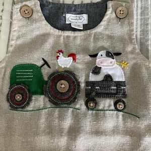 Mud pie Jumper- new without tags- size 12-18 mo